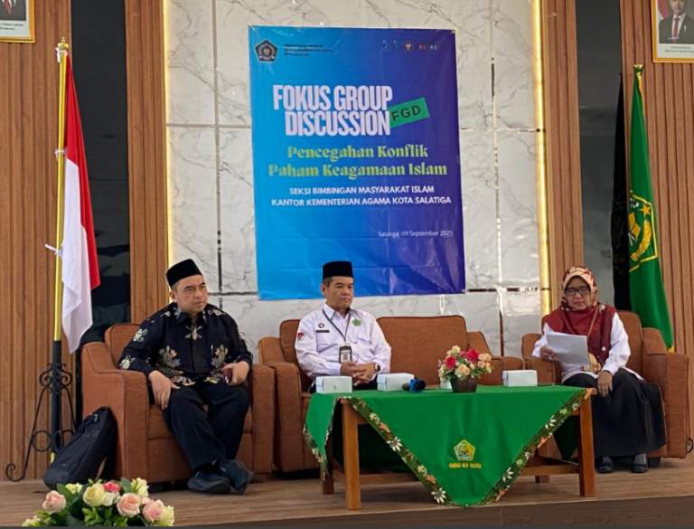 DPD LDII Kota Salatiga Ikuti FGD Pencegahan Konflik Paham Keagamaan